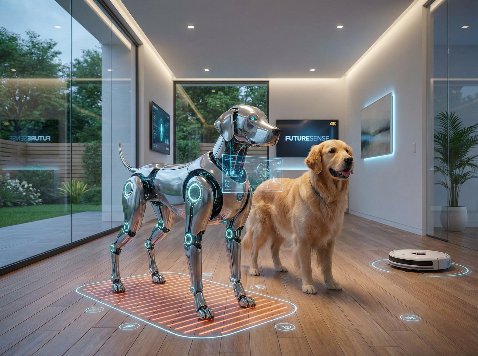 高清视频机器人视频